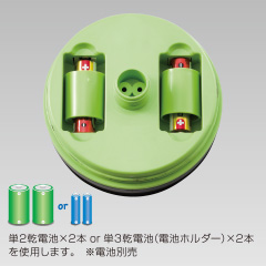 自動真空キャニスター 底面